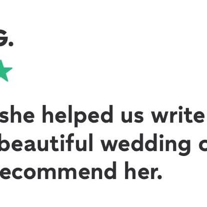 A review shared by Esther, shown in the original supplied screenshot